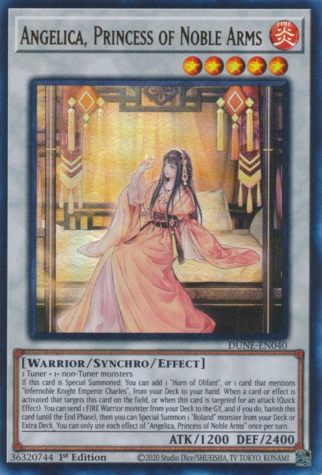 Angelica, Princess of Noble Arms [DUNE-EN040] Ultra Rare | Exor Games Summserside