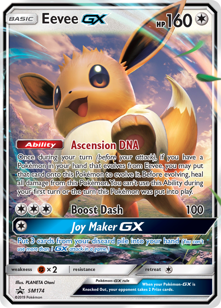 Eevee GX (SM174) [Sun & Moon: Black Star Promos] | Exor Games Summserside