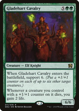 Gladehart Cavalry [Duel Decks: Elves vs. Inventors] | Exor Games Summserside