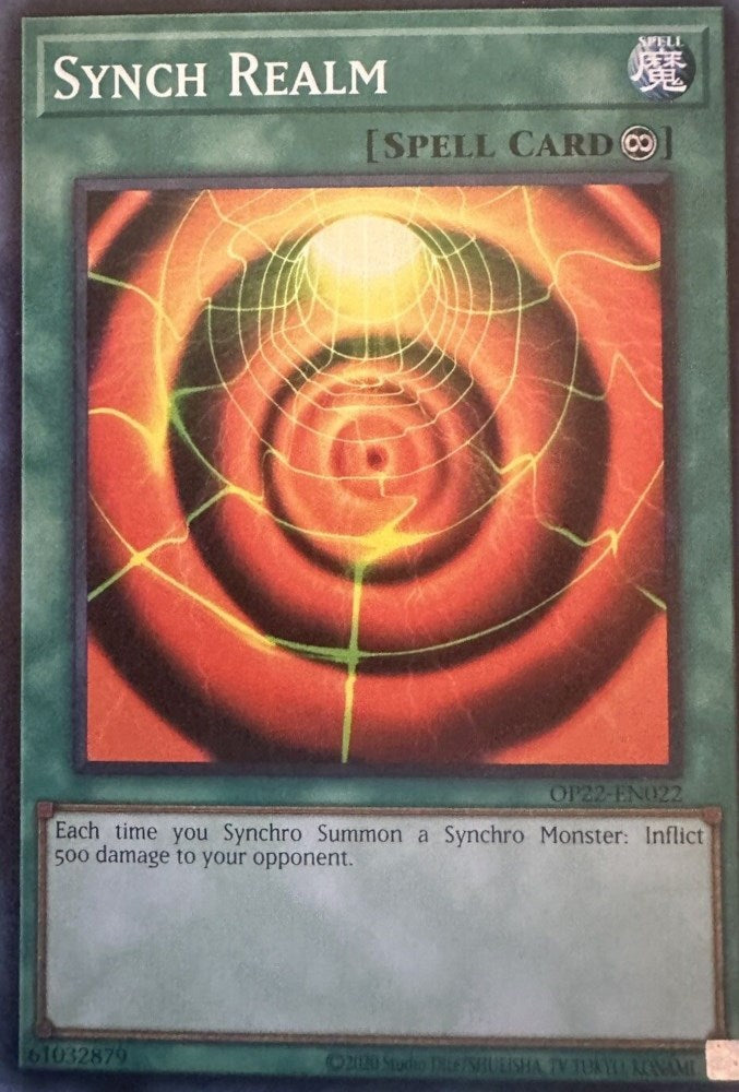 Synch Realm [OP22-EN022] Common | Exor Games Summserside