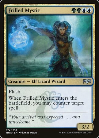 Frilled Mystic [Ravnica Allegiance] | Exor Games Summserside