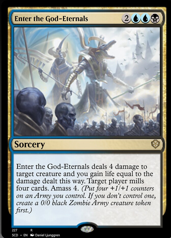 Enter the God-Eternals [Starter Commander Decks] | Exor Games Summserside