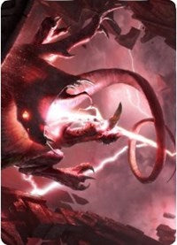 Thundering Rebuke Art Card [Zendikar Rising Art Series] | Exor Games Summserside