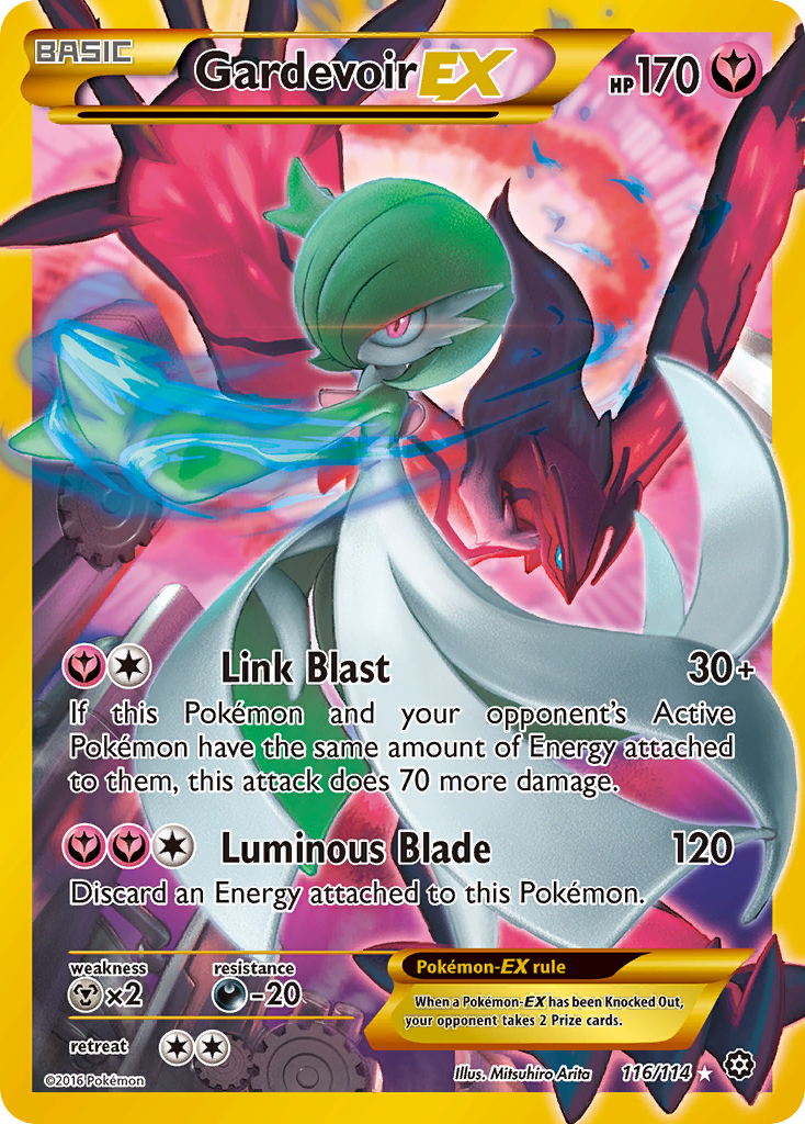 Gardevoir EX (116/114) [XY: Steam Siege] | Exor Games Summserside