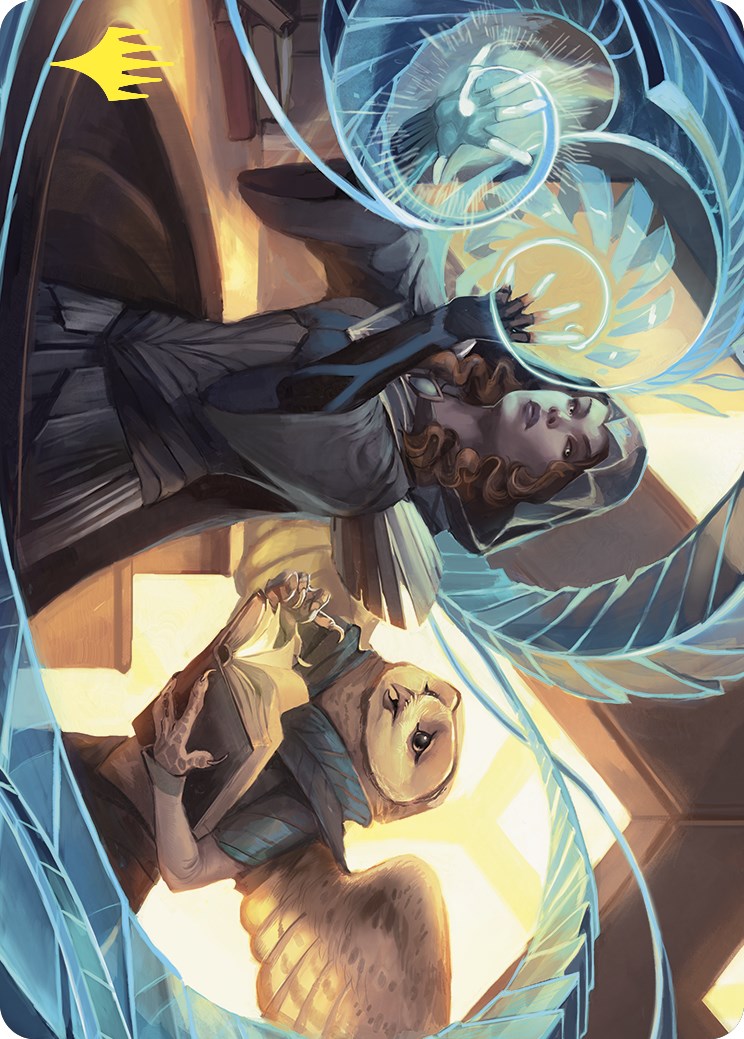 Personal Tutor Art Card (Gold-Stamped) [Commander Masters Art Series] | Exor Games Summserside
