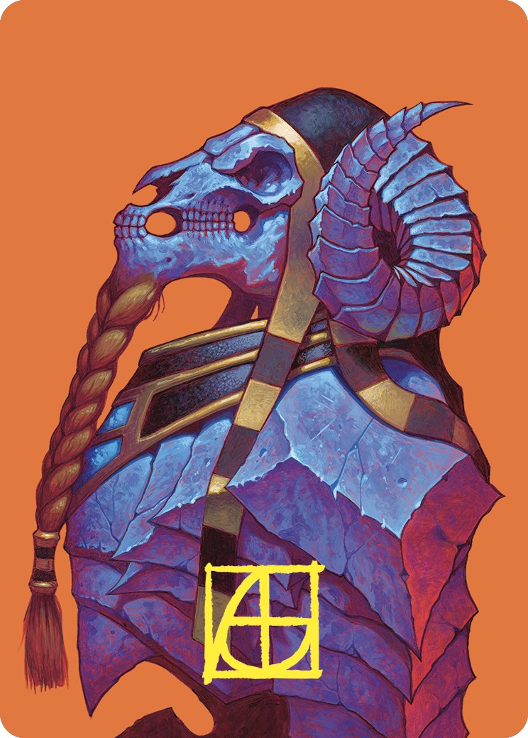 Neheb, the Eternal Art Card (Gold-Stamped Signature) [Commander Masters Art Series] | Exor Games Summserside