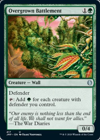 Overgrown Battlement [Jumpstart] | Exor Games Summserside