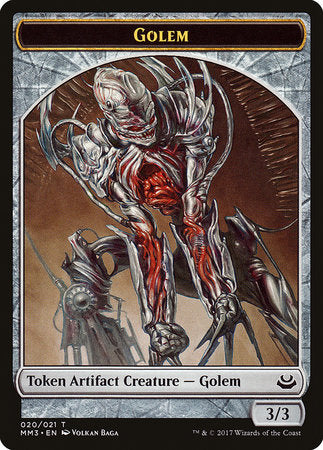 Golem Token [Modern Masters 2017 Tokens] | Exor Games Summserside