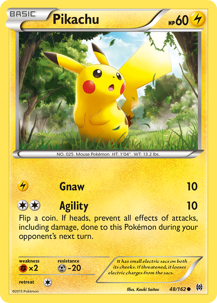 Pikachu (48/162) [XY: BREAKthrough] | Exor Games Summserside