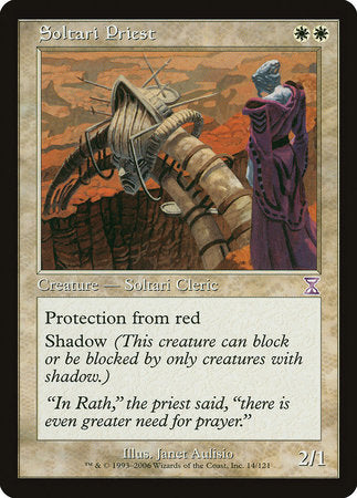 Soltari Priest [Time Spiral Timeshifted] | Exor Games Summserside