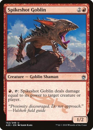 Spikeshot Goblin [Masters 25] | Exor Games Summserside