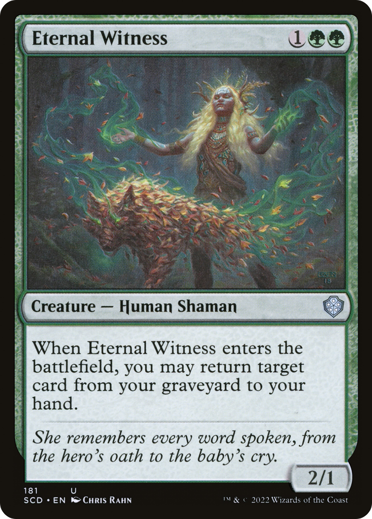 Eternal Witness [Starter Commander Decks] | Exor Games Summserside