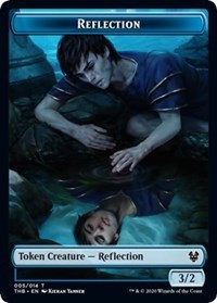 Reflection // Satyr Double-sided Token [Theros Beyond Death Tokens] | Exor Games Summserside