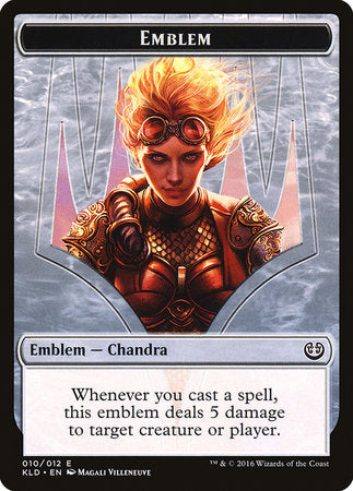 Emblem - Chandra, Torch of Defiance [Kaladesh Tokens] | Exor Games Summserside