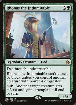 Rhonas the Indomitable [Amonkhet] | Exor Games Summserside