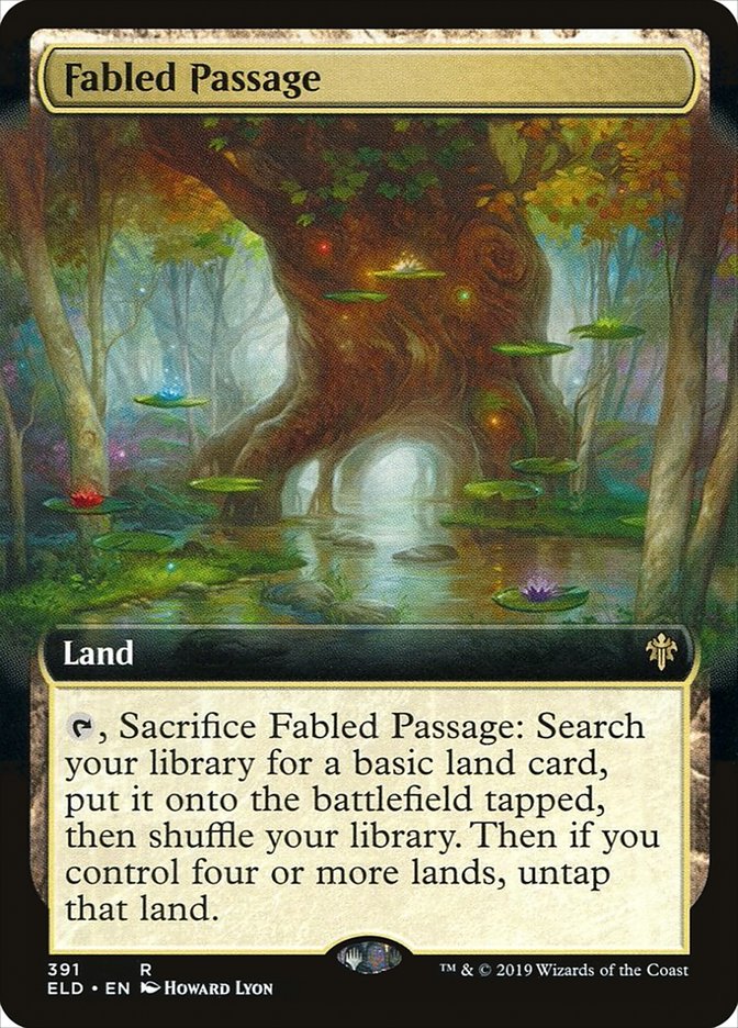 Fabled Passage (Extended Art) [Throne of Eldraine] | Exor Games Summserside