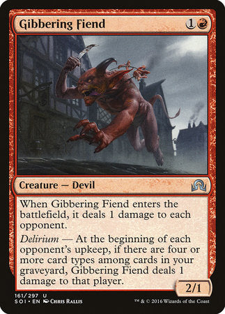 Gibbering Fiend [Shadows over Innistrad] | Exor Games Summserside
