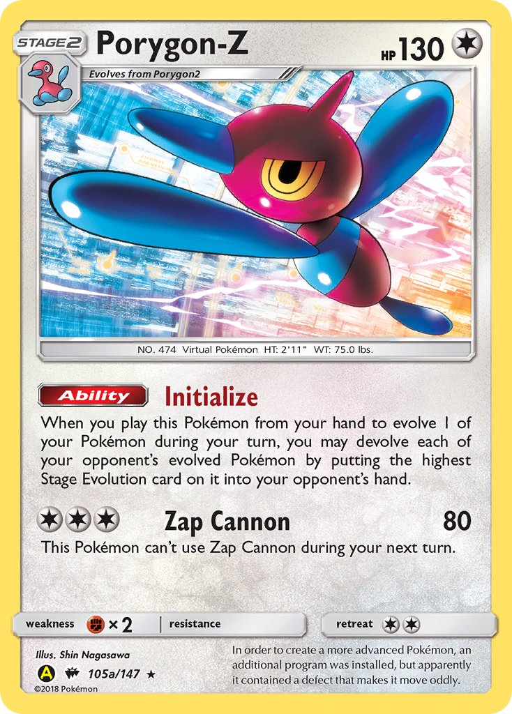 Porygon Z (105a/147) [Alternate Art Promos] | Exor Games Summserside