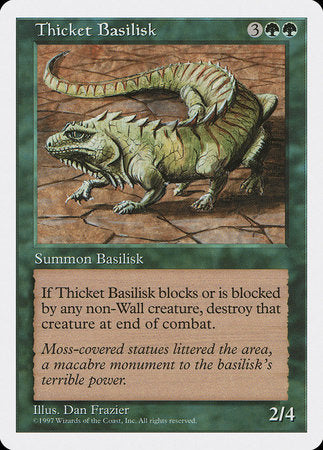 Thicket Basilisk [Fifth Edition] | Exor Games Summserside