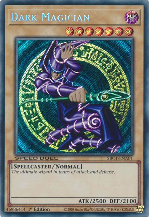 Dark Magician [SBC1-ENA01] Secret Rare | Exor Games Summserside