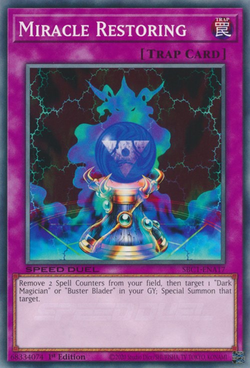 Miracle Restoring [SBC1-ENA17] Common | Exor Games Summserside