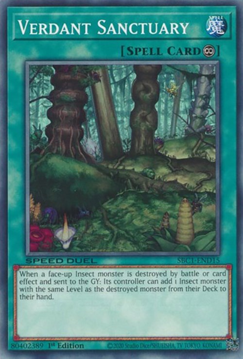 Verdant Sanctuary [SBC1-END15] Common | Exor Games Summserside