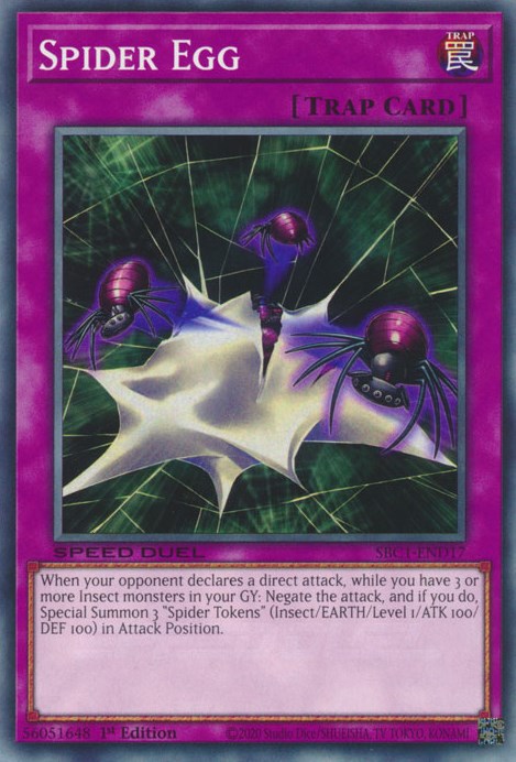 Spider Egg [SBC1-END17] Common | Exor Games Summserside