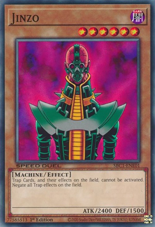 Jinzo [SBC1-ENE01] Common | Exor Games Summserside