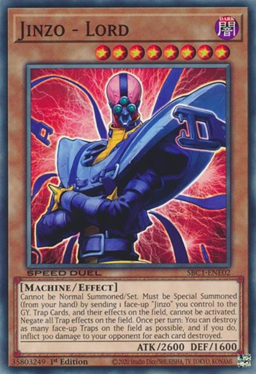 Jinzo - Lord [SBC1-ENE02] Common | Exor Games Summserside