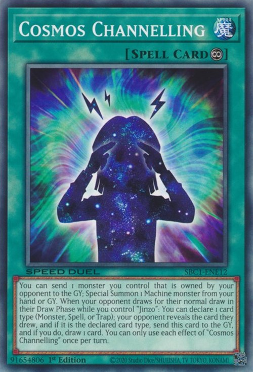Cosmos Channelling [SBC1-ENE12] Common | Exor Games Summserside