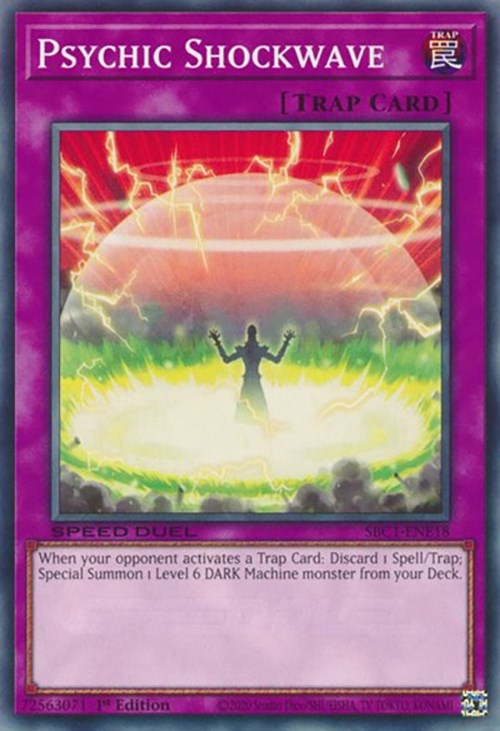 Psychic Shockwave [SBC1-ENE18] Common | Exor Games Summserside