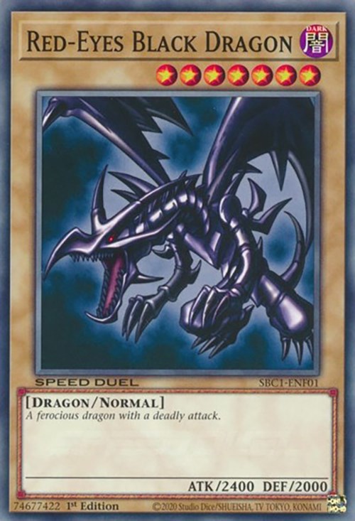 Red-Eyes Black Dragon [SBC1-ENF01] Common | Exor Games Summserside