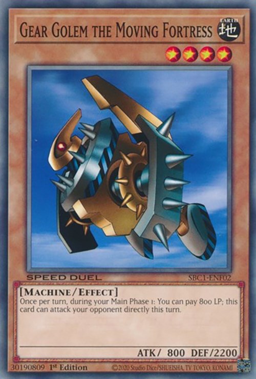 Gear Golem the Moving Fortress [SBC1-ENF02] Common | Exor Games Summserside