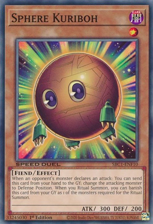 Sphere Kuriboh [SBC1-ENF10] Common | Exor Games Summserside