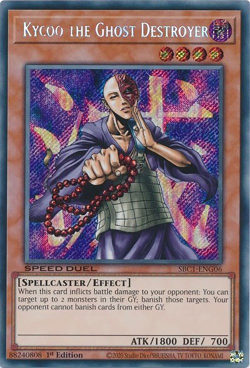 Kycoo the Ghost Destroyer [SBC1-ENG06] Secret Rare | Exor Games Summserside