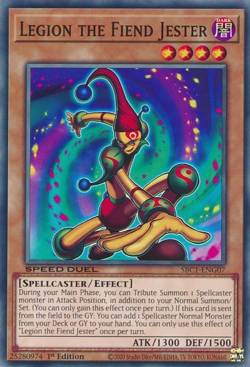 Legion the Fiend Jester [SBC1-ENG07] Common | Exor Games Summserside