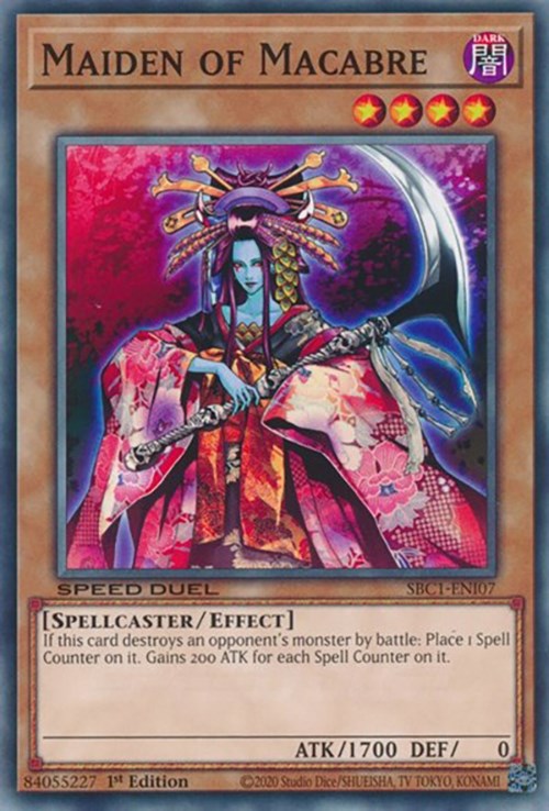 Maiden of Macabre [SBC1-ENI07] Common | Exor Games Summserside