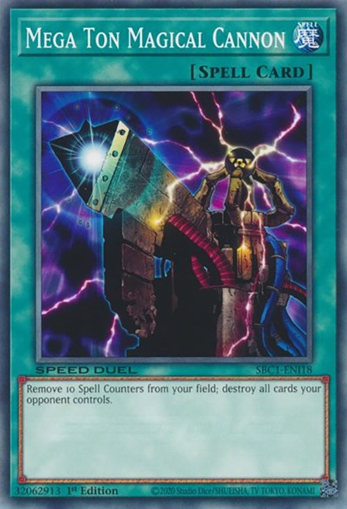 Mega Ton Magical Cannon [SBC1-ENI18] Common | Exor Games Summserside