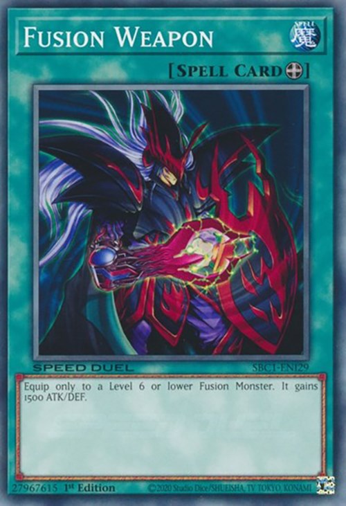 Fusion Weapon [SBC1-ENI29] Common | Exor Games Summserside