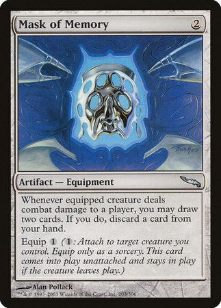 Mask of Memory [Mirrodin] | Exor Games Summserside