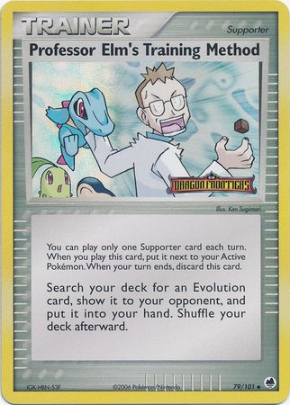 Professor Elm's Training Method (79/101) (Stamped) [EX: Dragon Frontiers] | Exor Games Summserside