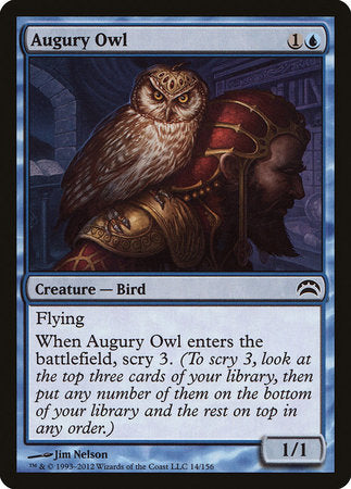 Augury Owl [Planechase 2012] | Exor Games Summserside