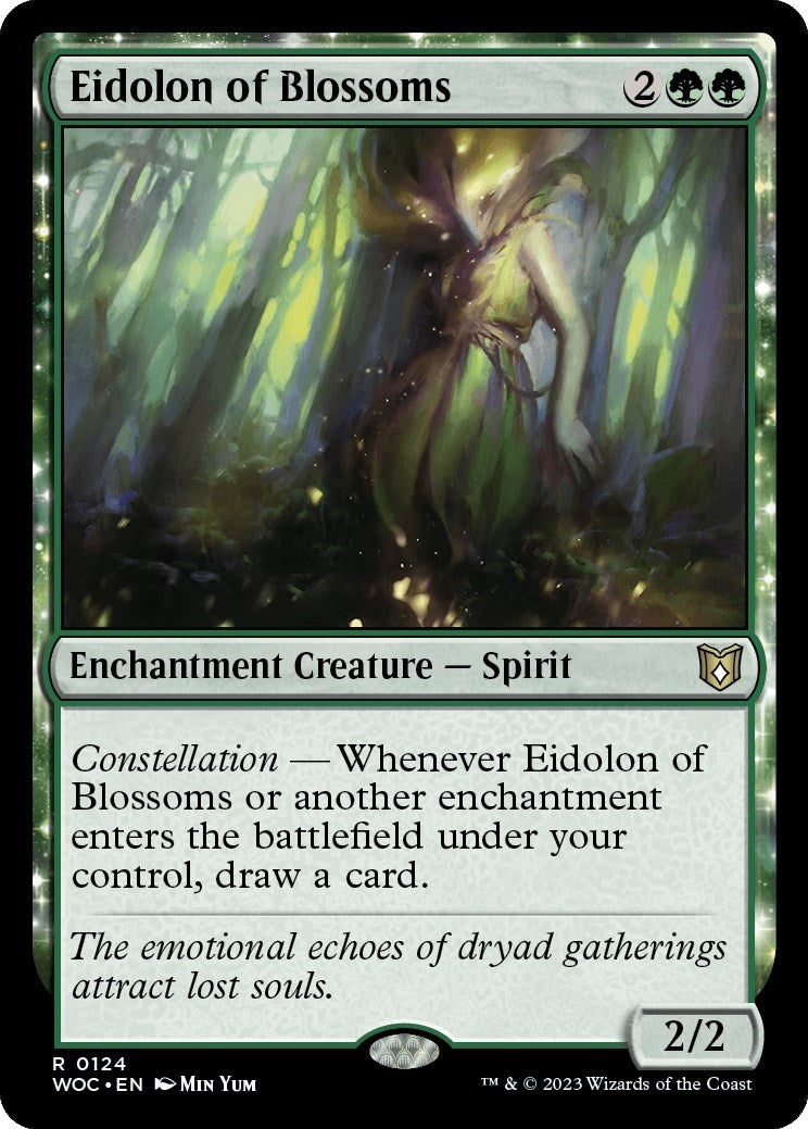 Eidolon of Blossoms [Wilds of Eldraine Commander] | Exor Games Summserside