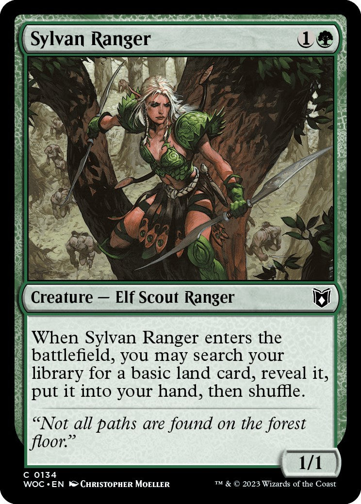 Sylvan Ranger [Wilds of Eldraine Commander] | Exor Games Summserside