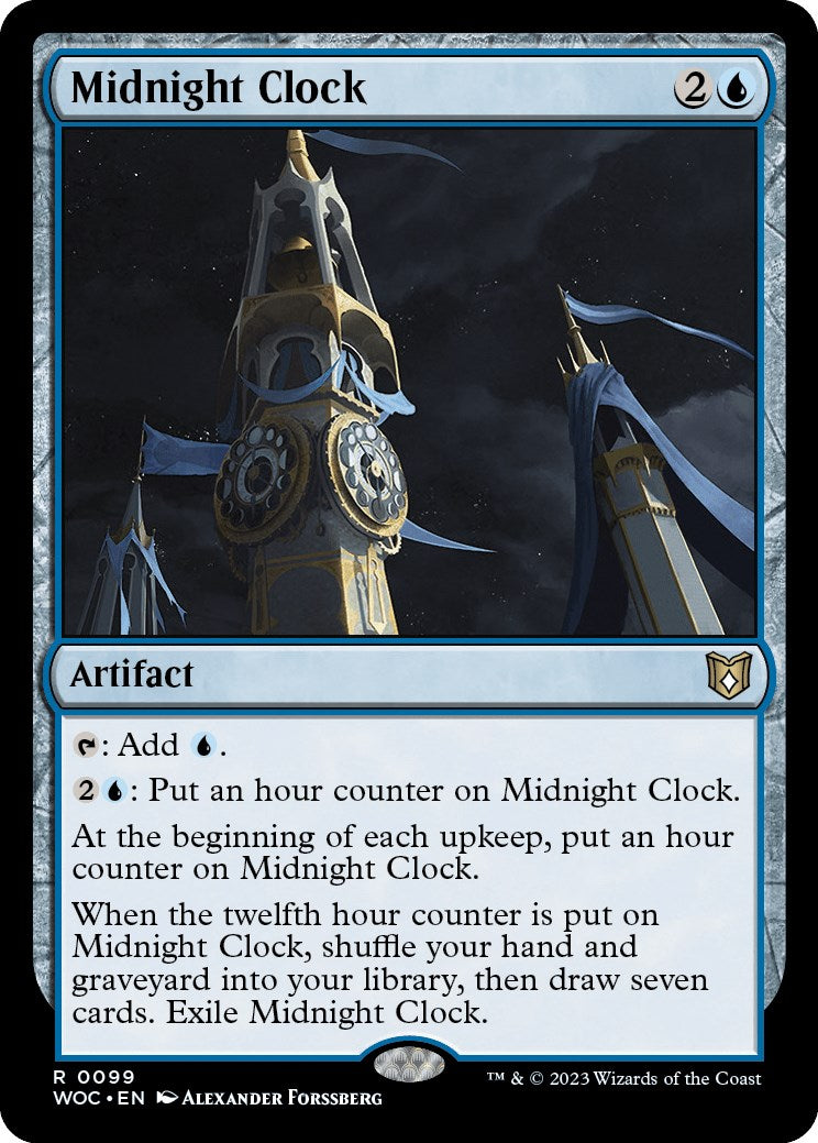 Midnight Clock [Wilds of Eldraine Commander] | Exor Games Summserside