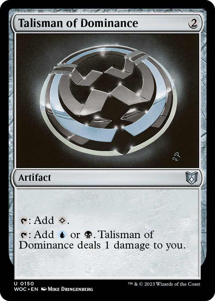 Talisman of Dominance [Wilds of Eldraine Commander] | Exor Games Summserside