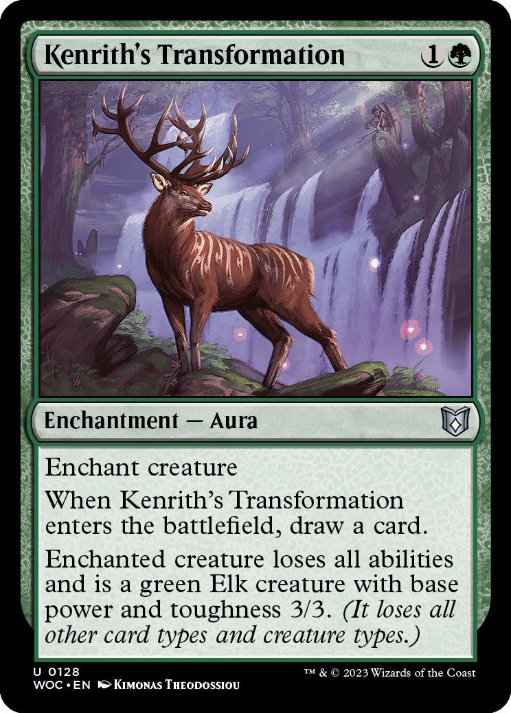 Kenrith's Transformation [Wilds of Eldraine Commander] | Exor Games Summserside