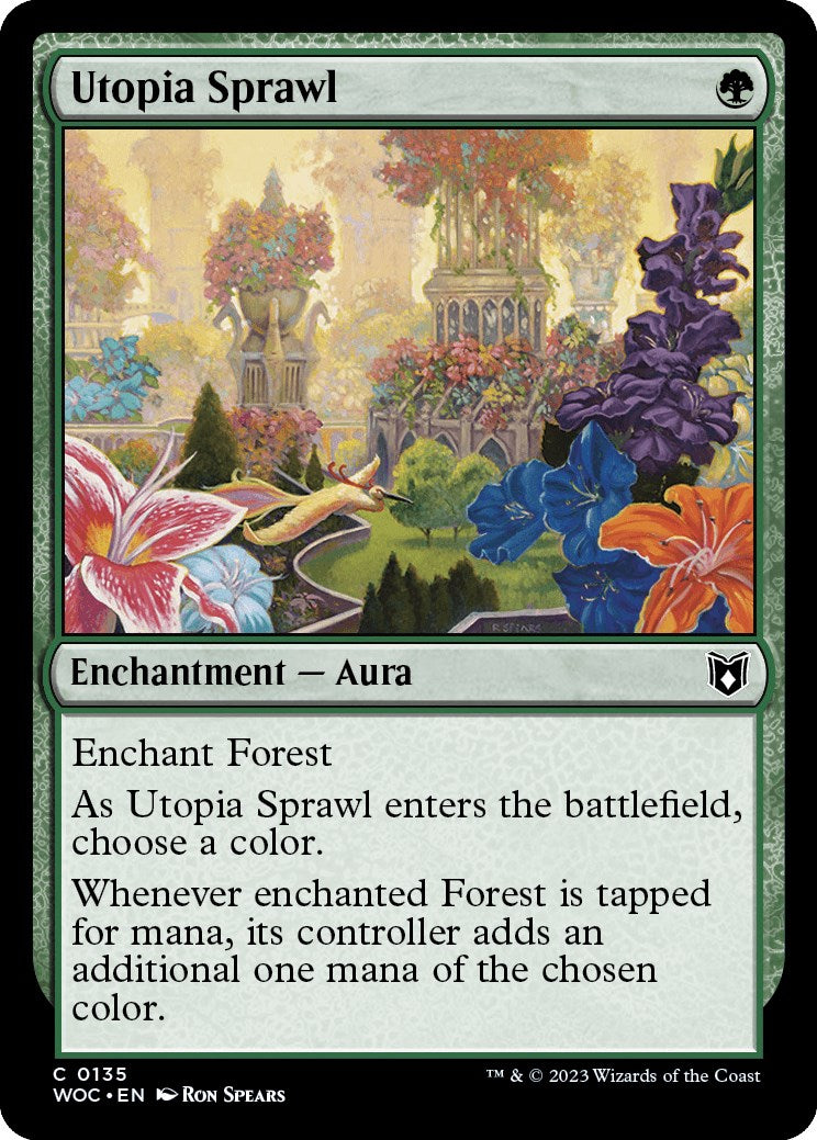 Utopia Sprawl [Wilds of Eldraine Commander] | Exor Games Summserside