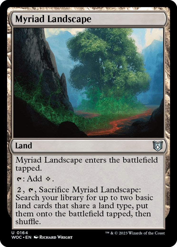 Myriad Landscape [Wilds of Eldraine Commander] | Exor Games Summserside