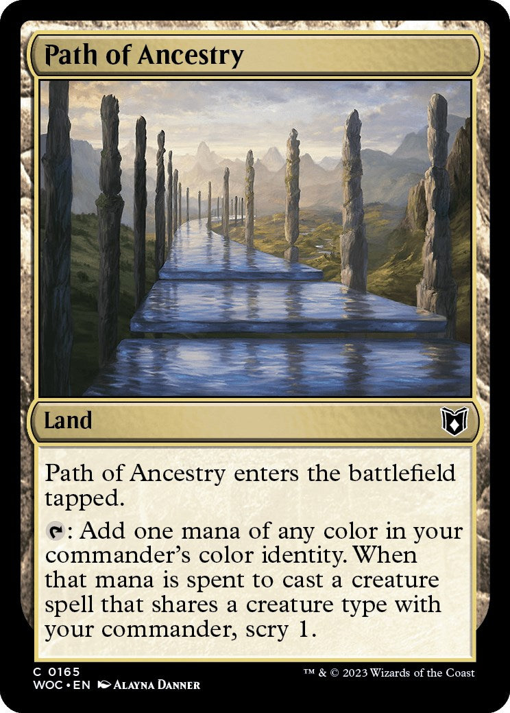 Path of Ancestry [Wilds of Eldraine Commander] | Exor Games Summserside